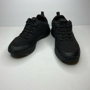 Skechers D'Lux Walker Pensive Athletic Shoe, Men's Size 9 Black